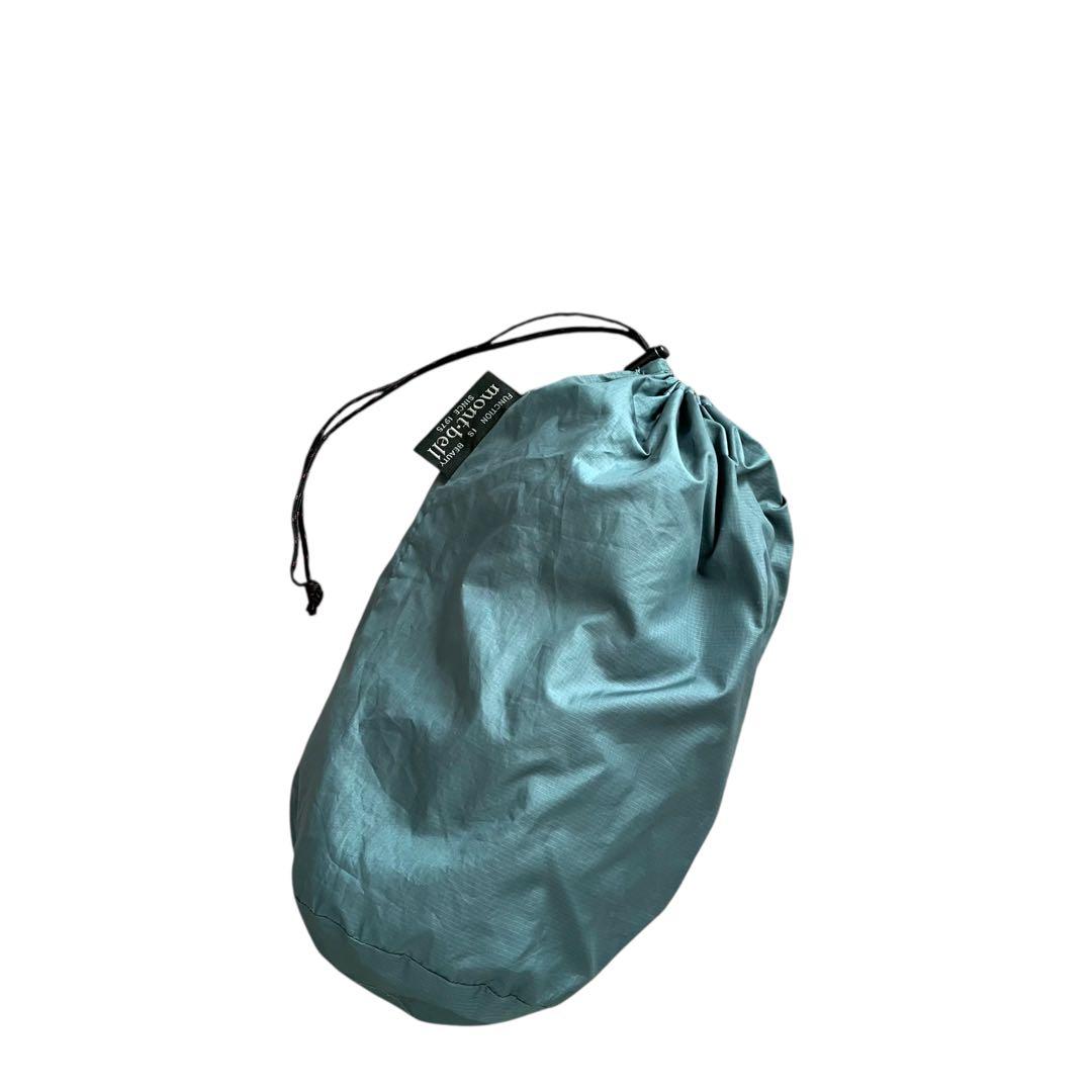 【美品】mont-bellモンベル 90s ネージュ ダウンベスト L.ブルー