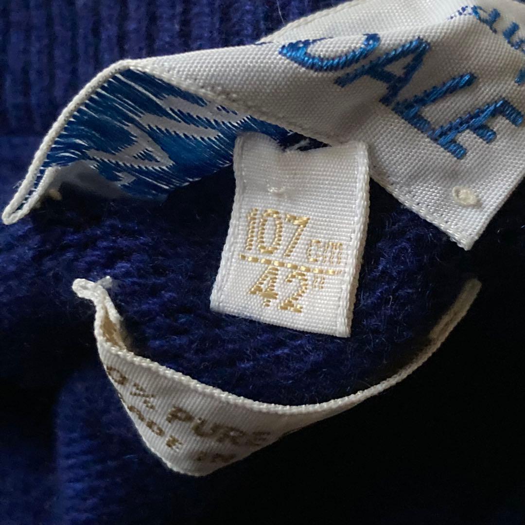 CAIRNDALE カシミヤカーディガン 金ボタン スコットランド ヴィンテージ