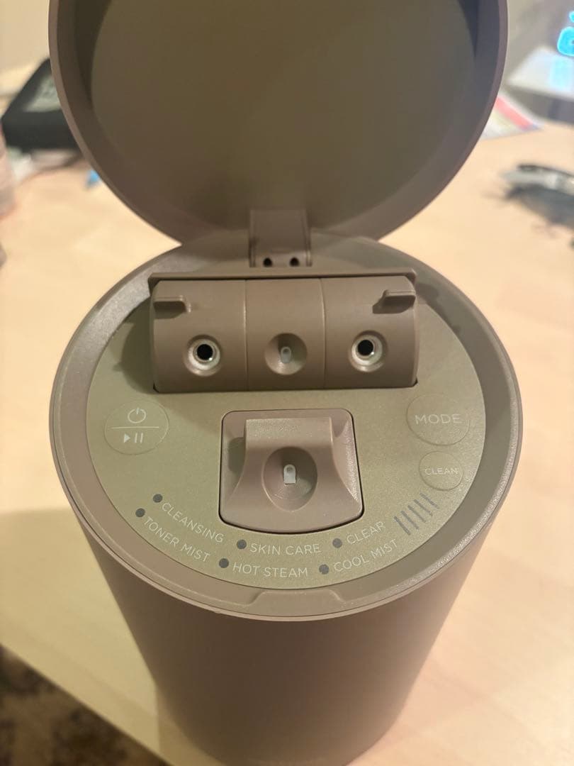 SALONIA サロニア ピュアブライト スチーマー　ベージュ