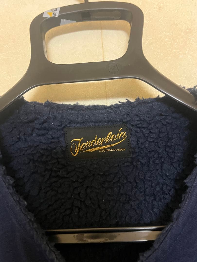 Tenderloin ネイビー ベスト Small