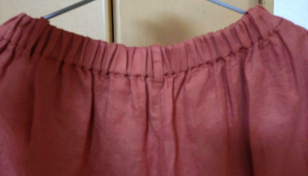 群言堂　リネンパレットワイドパンツ　 麻70% 綿30%