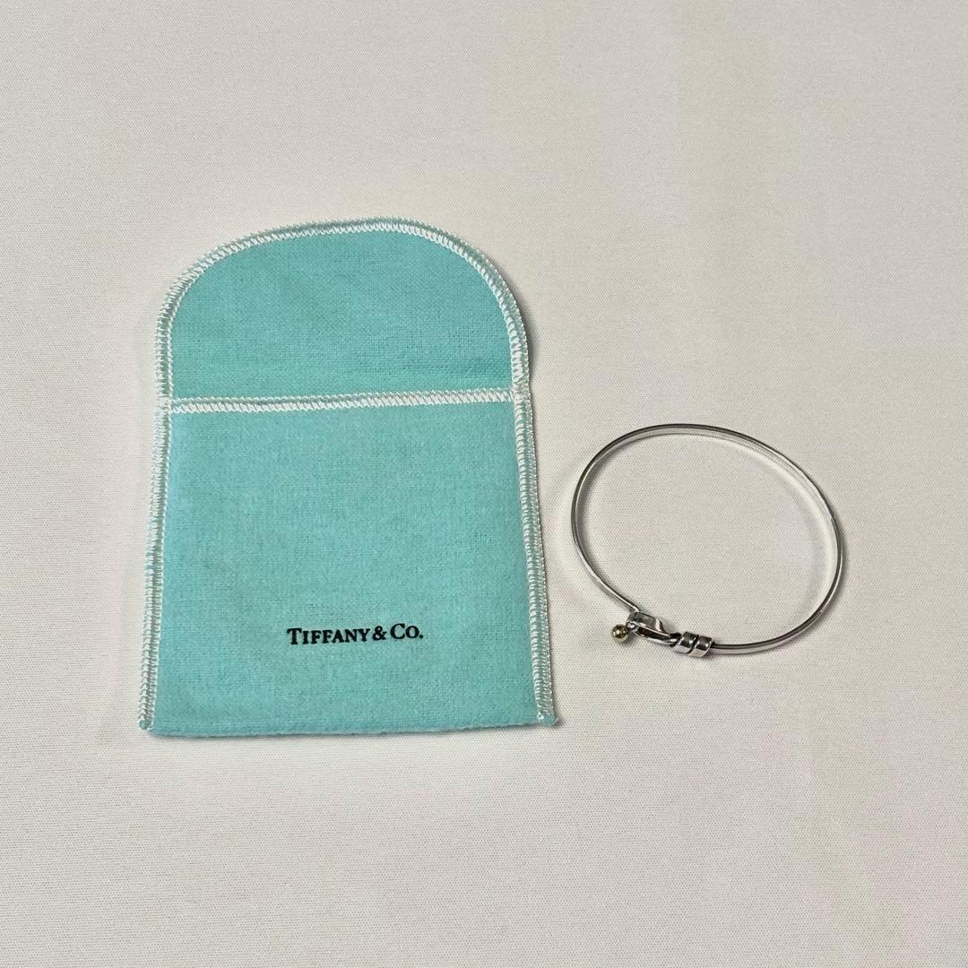 【Tiffany 】ティファニー　バングル　フック＆アイ　ラブノット