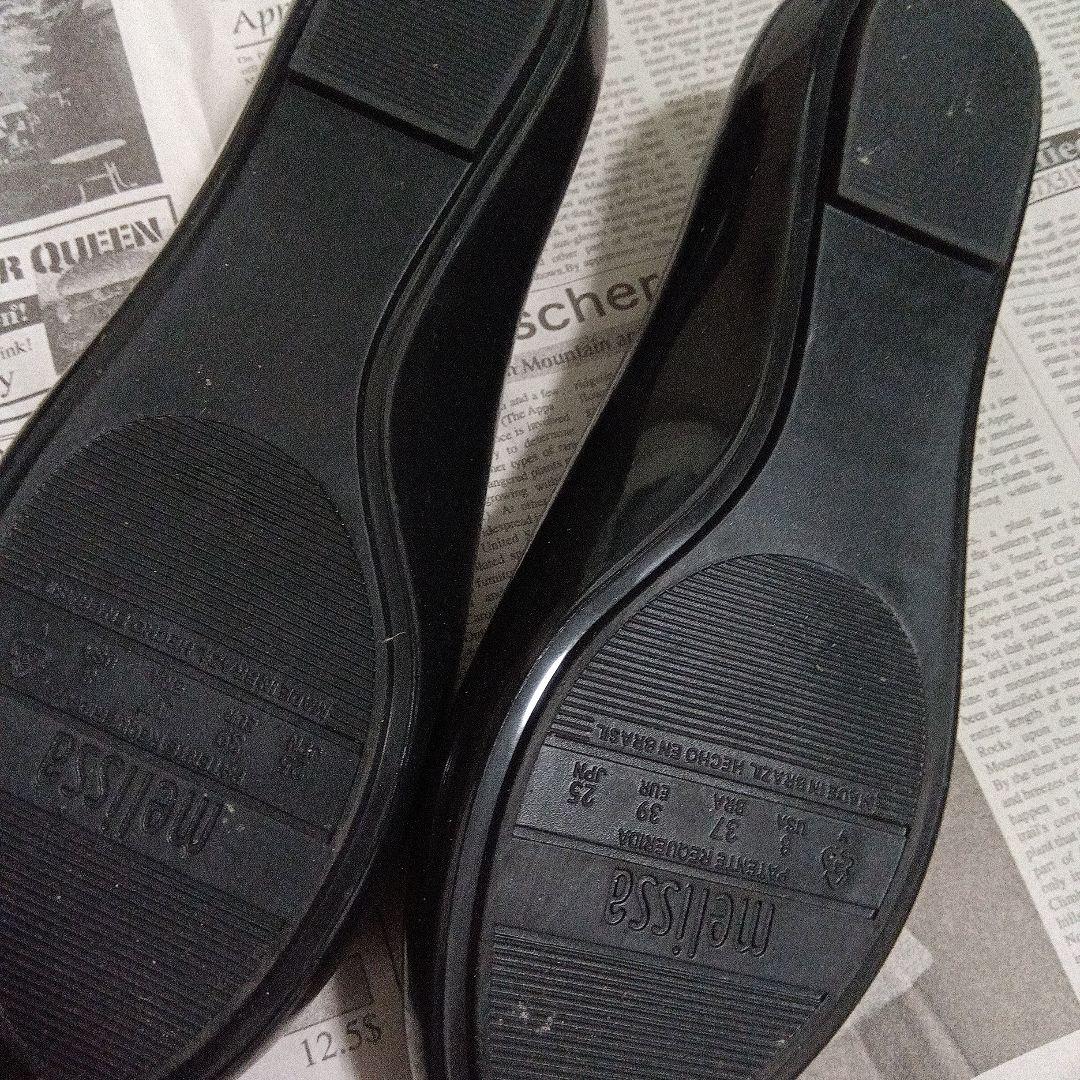 melissa×Vivienne Westwoodフラット・レインシューズ 25