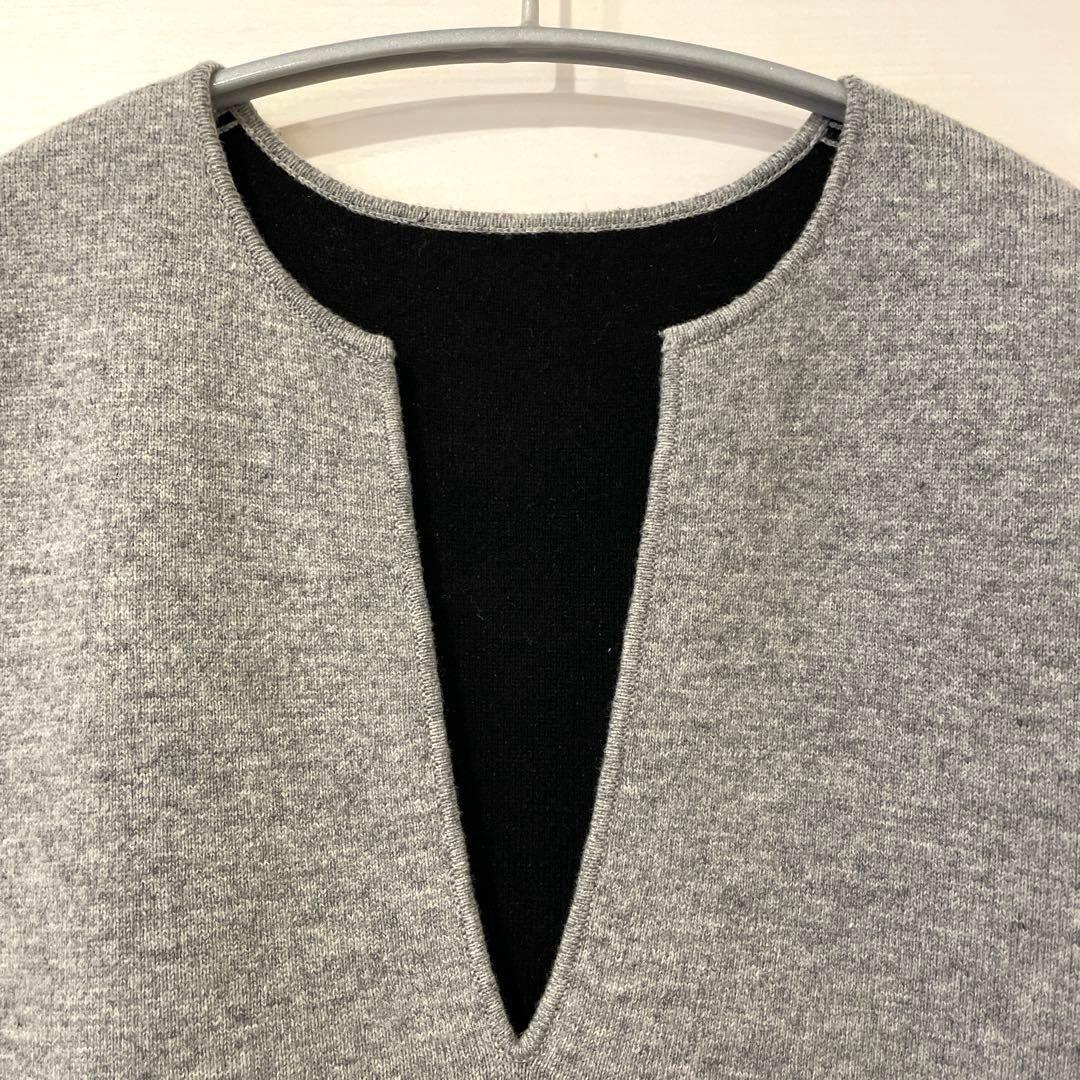 CABaN キャバン ウールカシミヤ リバーシブル チュニック ベスト