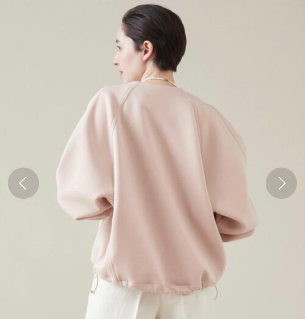 a.o ♡martinique ダンボールジップブルゾン　白