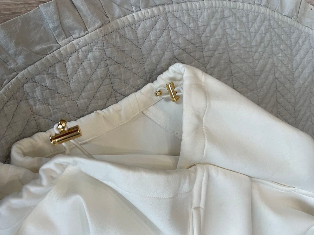 a.o ♡martinique ダンボールジップブルゾン　白