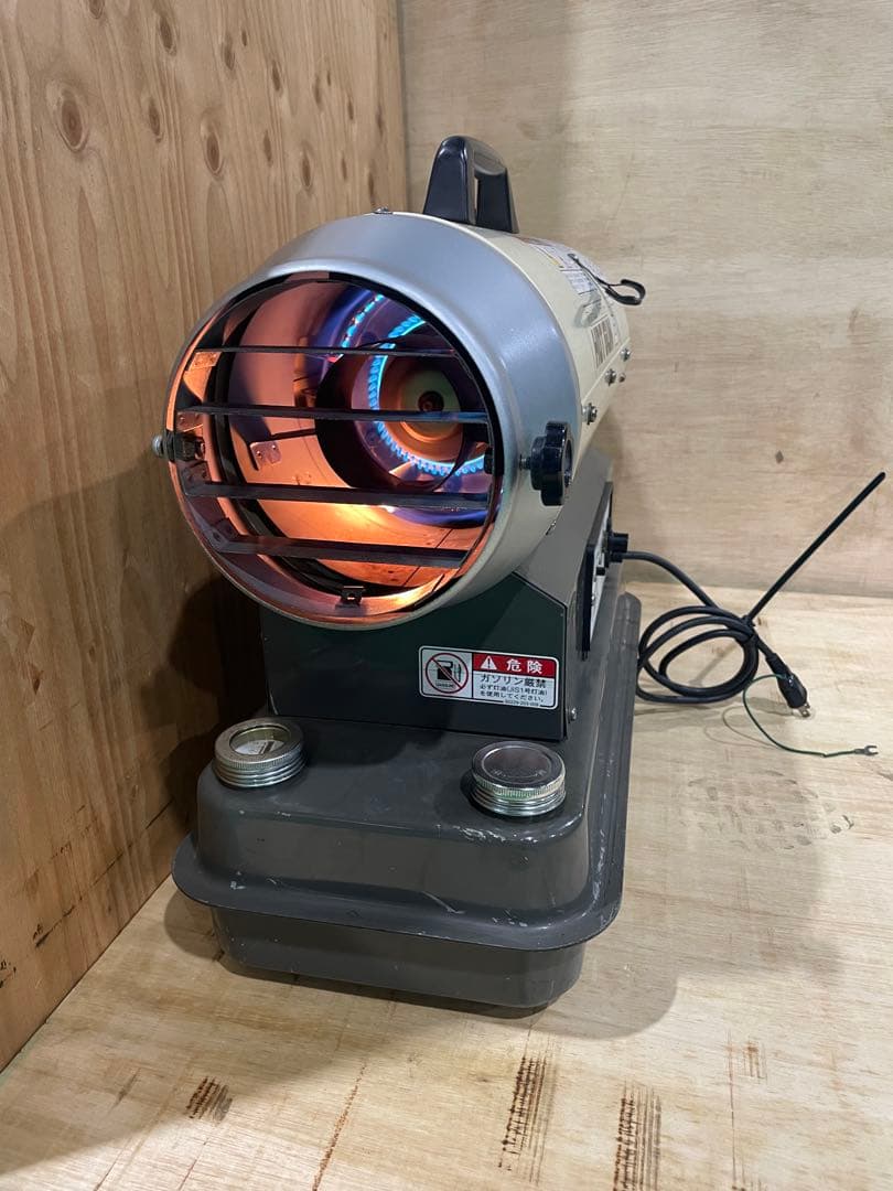 静岡精機　ホットガン 30BT バッテリー・100v ジェットヒーター