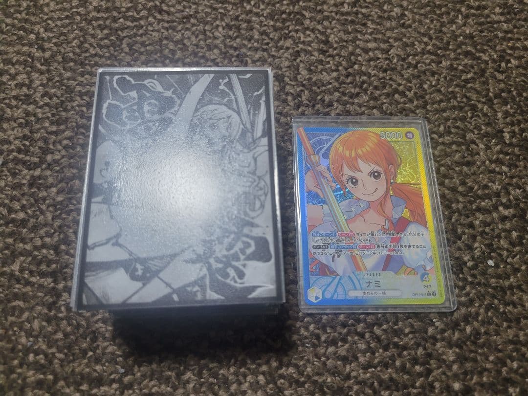 青黄ナミ　デッキ　くま　シークレット　パラレル　少女　ナミ　EB03