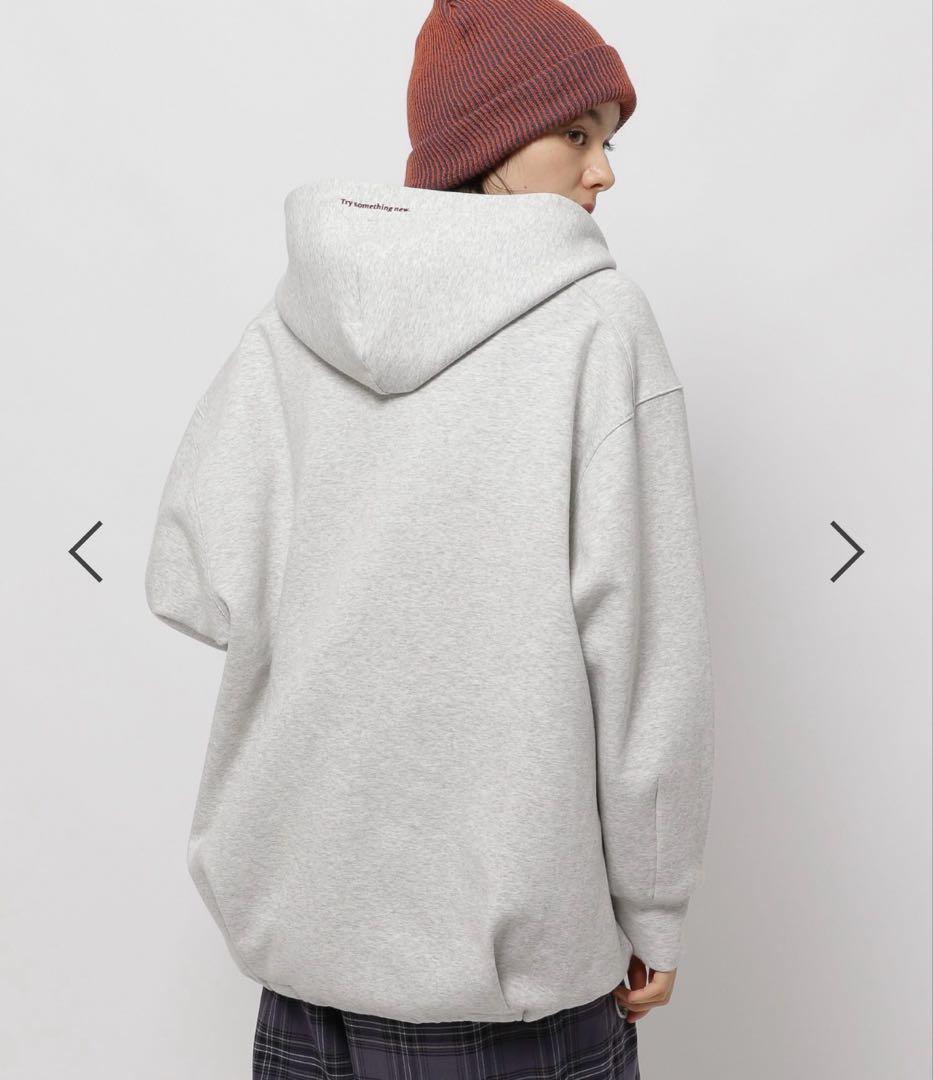 niko and... ニコアンド ライトダンボールzipパーカー