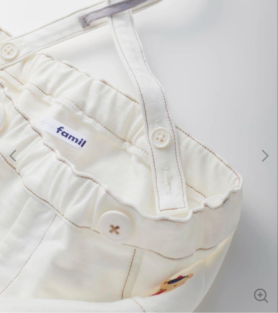 c*ン様 【新品未使用タグ付き】 familiar ファミリア 9分丈 パンツ