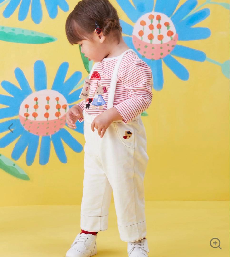 c*ン様 【新品未使用タグ付き】 familiar ファミリア 9分丈 パンツ