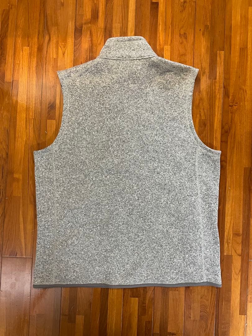 【美品】パタゴニア ベターセーターベスト グレー XLサイズ