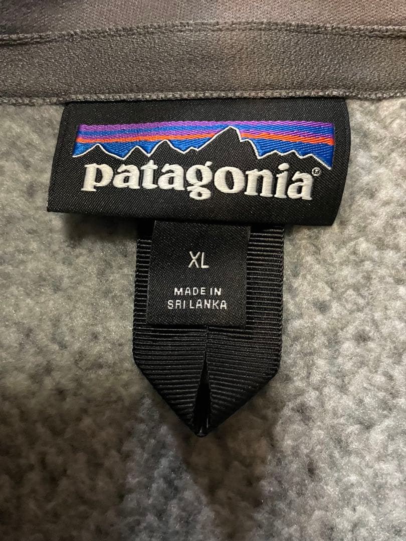 【美品】パタゴニア ベターセーターベスト グレー XLサイズ