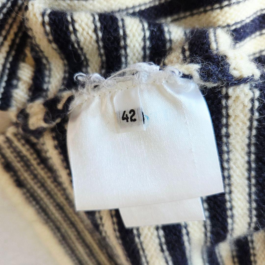 希少Lサイズ✨️ルトリコチュール 英国製 ガンジーセーター ボーダー ビショップ