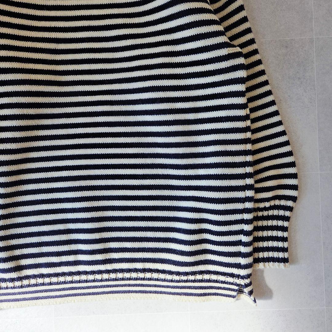 希少Lサイズ✨️ルトリコチュール 英国製 ガンジーセーター ボーダー ビショップ