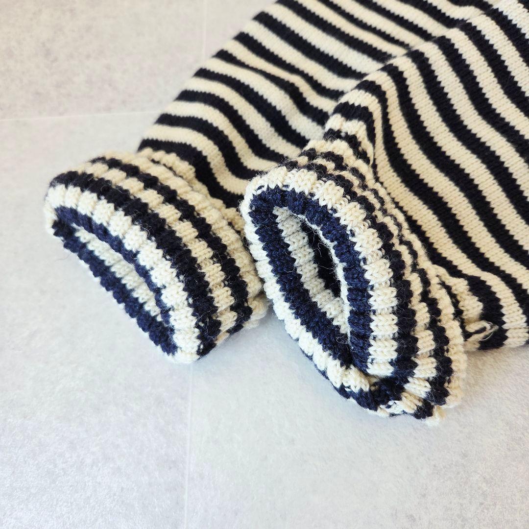 希少Lサイズ✨️ルトリコチュール 英国製 ガンジーセーター ボーダー ビショップ