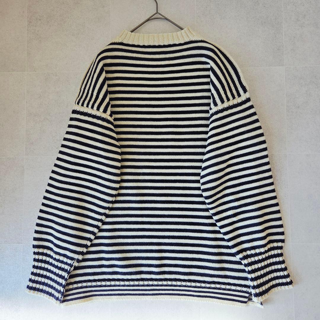 希少Lサイズ✨️ルトリコチュール 英国製 ガンジーセーター ボーダー ビショップ
