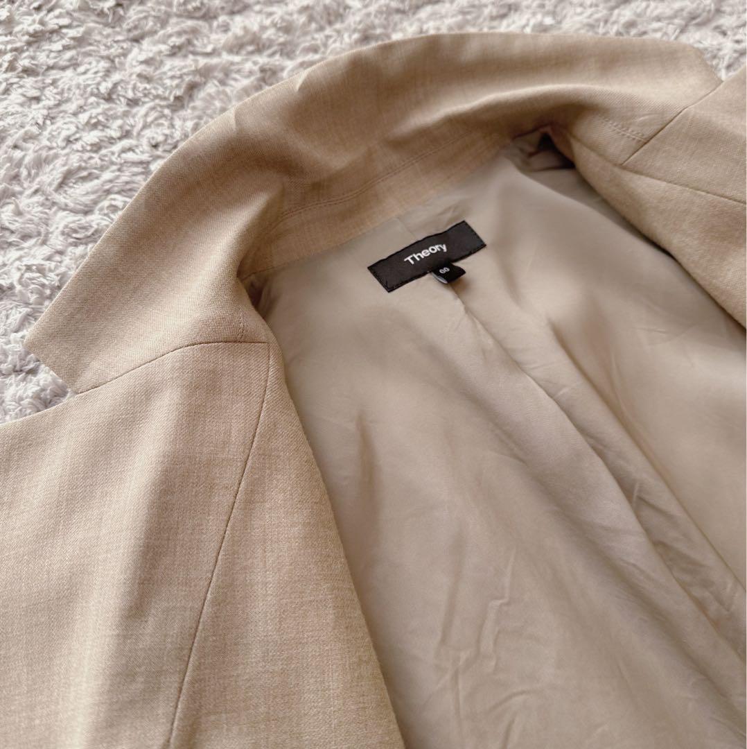 セオリー：小さいサイズ【ライト“サキソニー”×希少カラー】テーラードジャケット