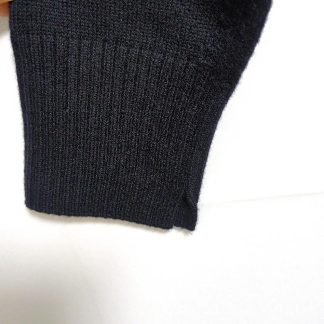 23区 洗える ウール カシミヤ タートルネック ニットワンピース 大きいサイズ