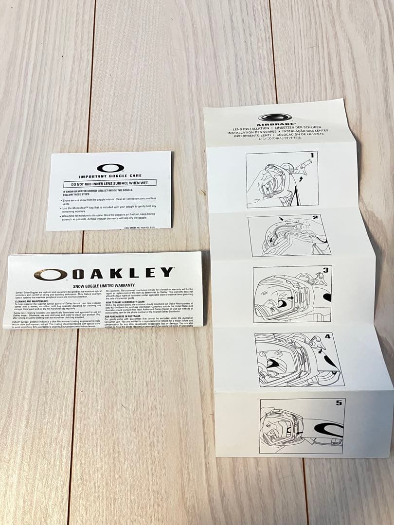 OAKLEY スノーボード　ゴーグル PRIZM