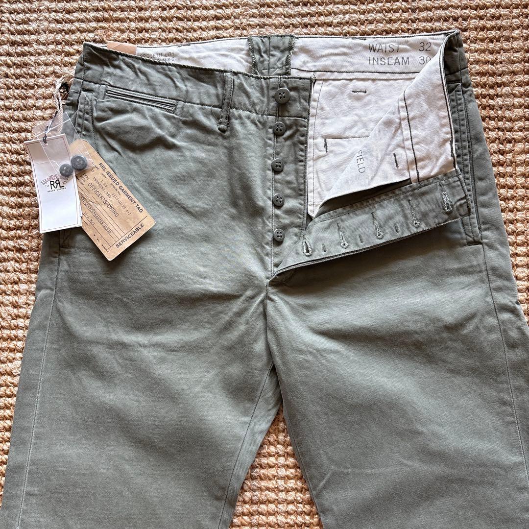 Double RL オフィサーズチノパン 32 x 30inch未使用品