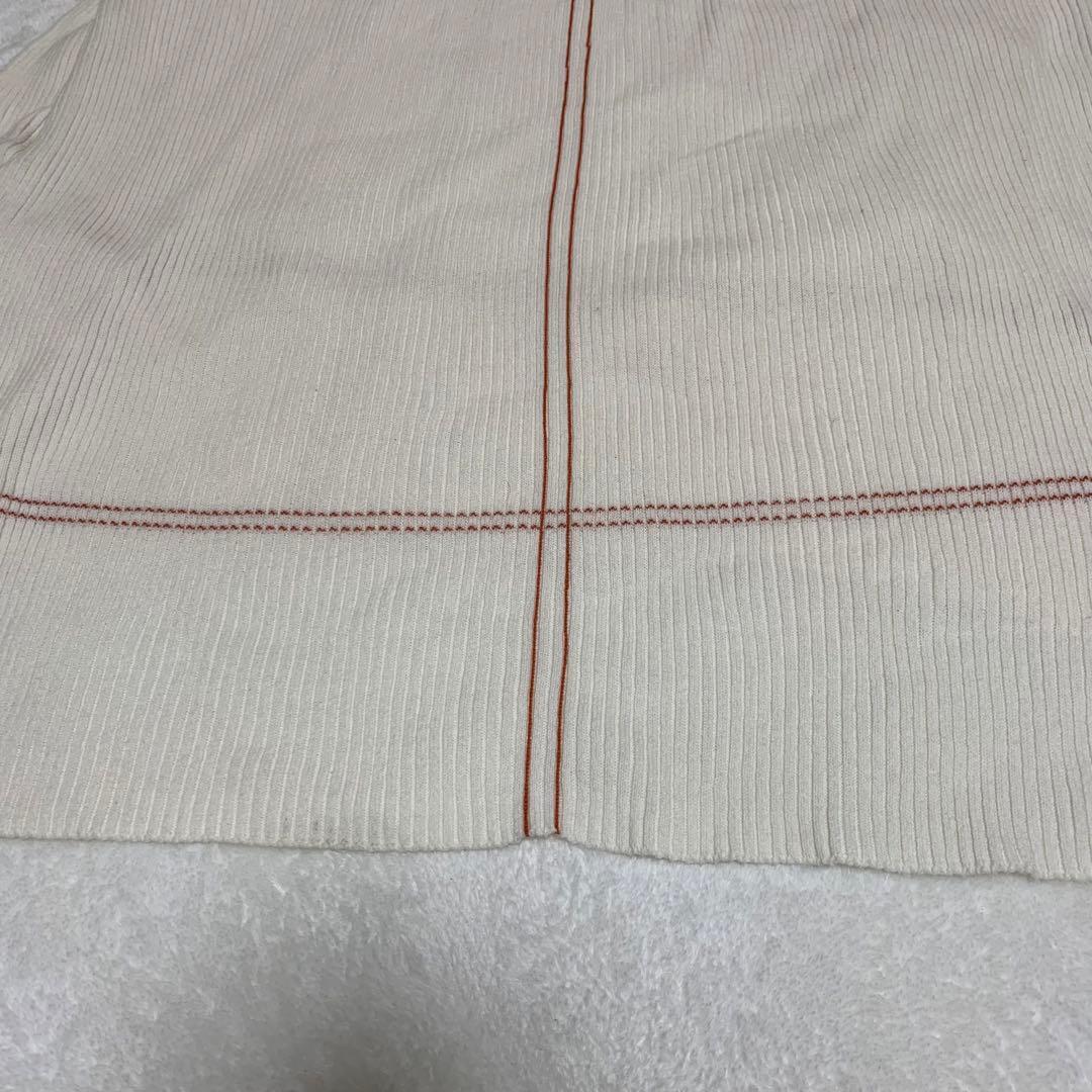 TAN タン ステッチリブニットワンピース サイズF