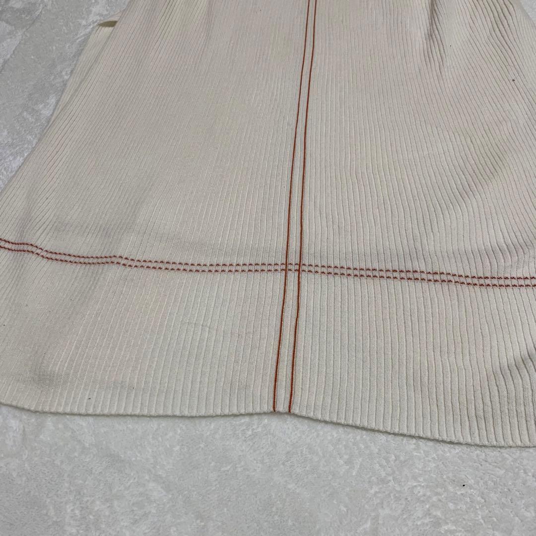 TAN タン ステッチリブニットワンピース サイズF