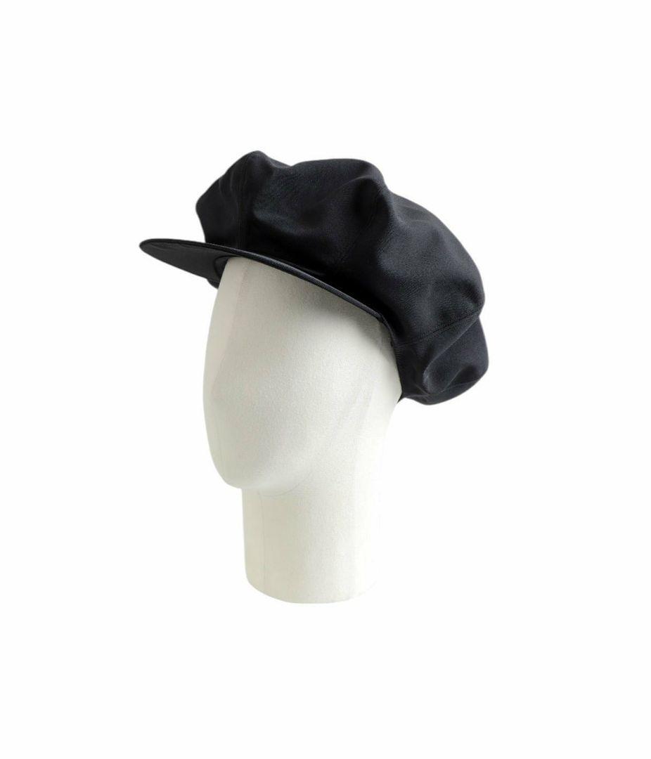 2025SS KIJIMA TAKAYUKI BIG CASQUETTE 黒 3