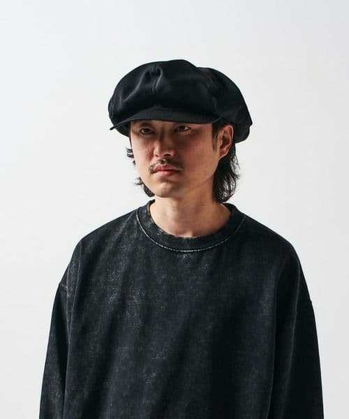 2025SS KIJIMA TAKAYUKI BIG CASQUETTE 黒 3
