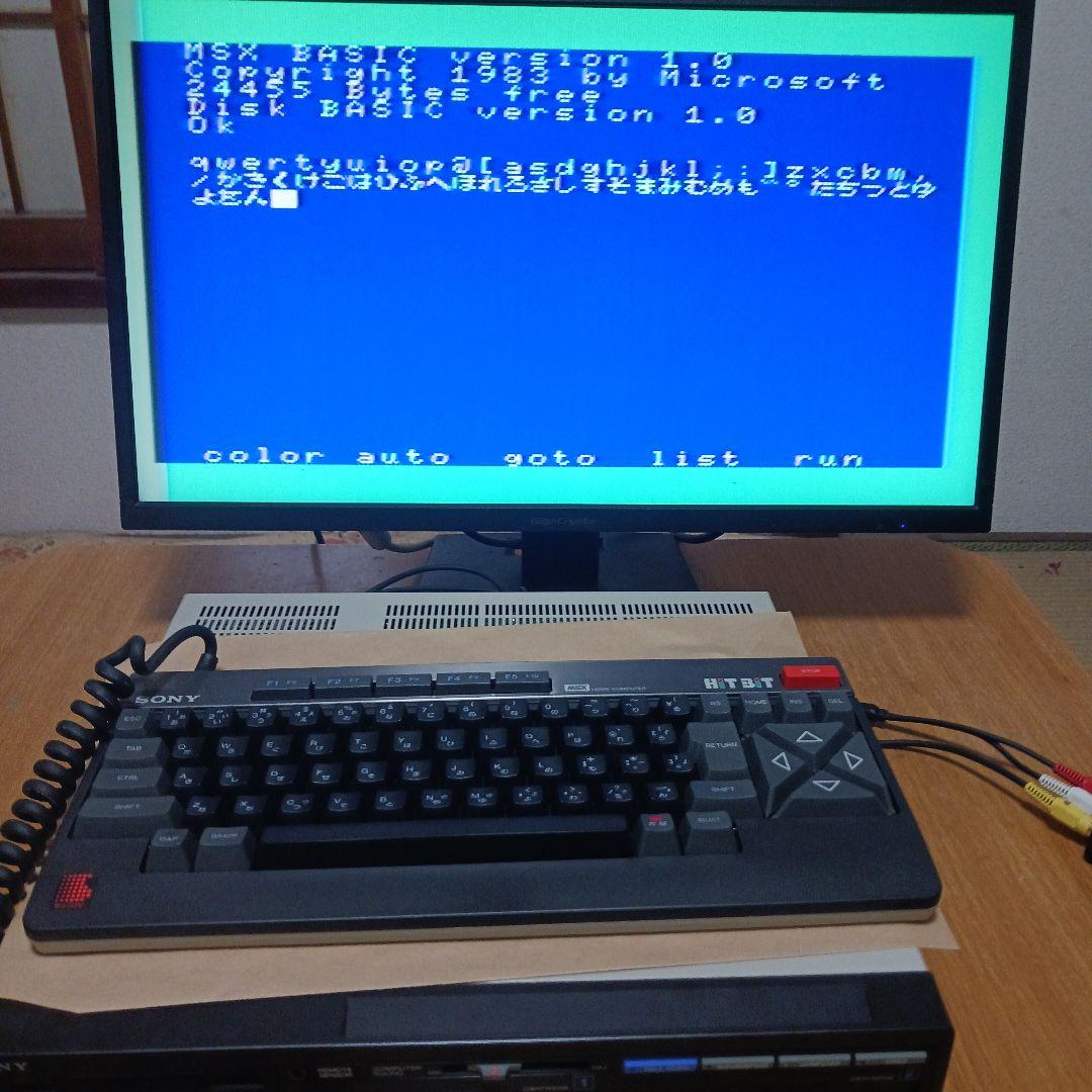 ぐ*ん様 Sony MSX HB-701FD