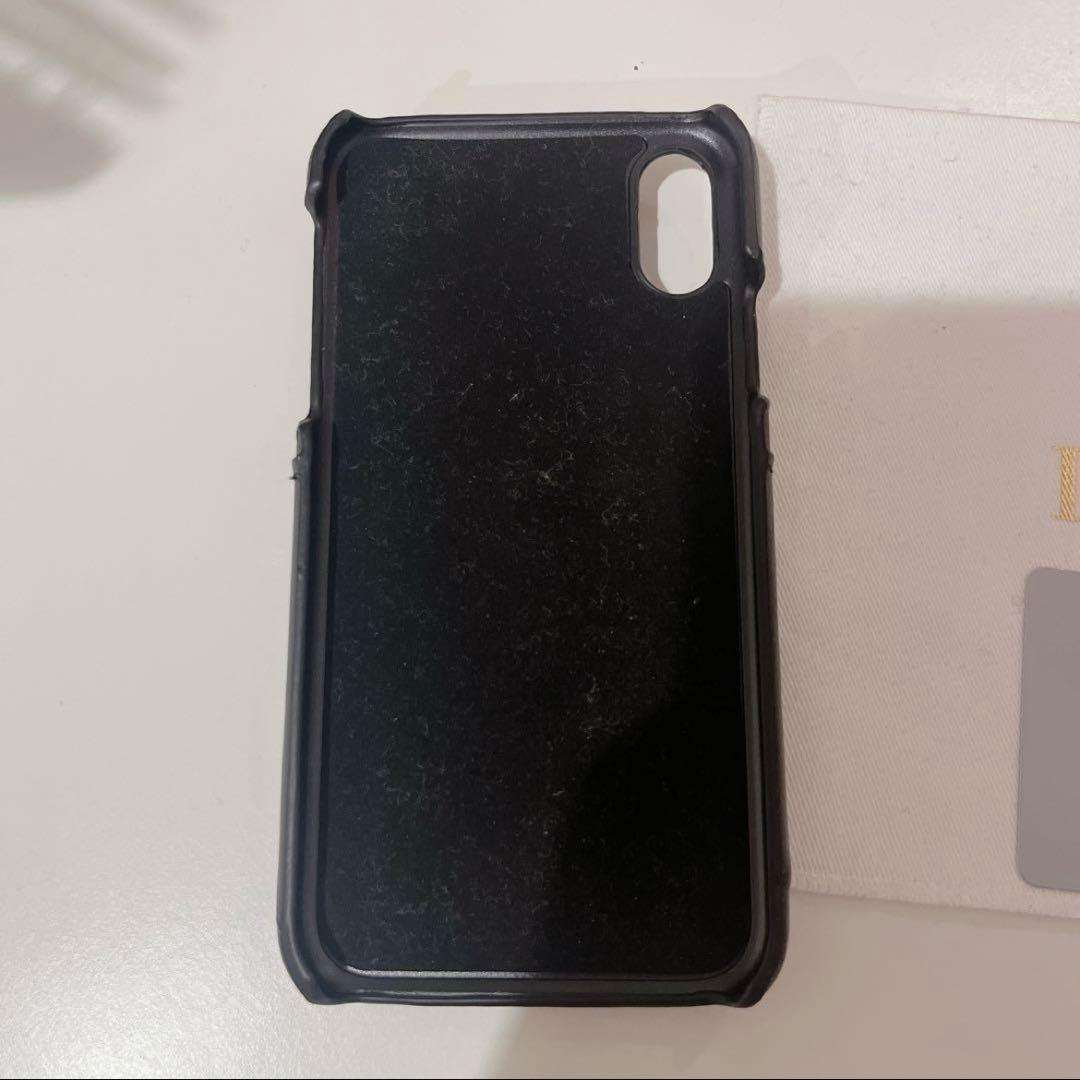未使用 LadyDior iPhone X XS カナージュ パテント 廃盤
