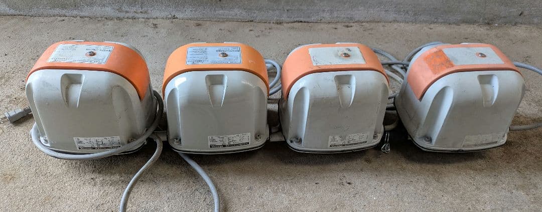 ジャンク　4台セット　エアーポンプ AP-120F エアポンプ ブロワー