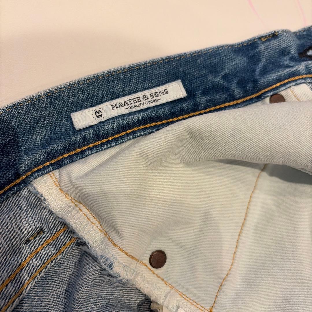Maatee&sons デニム5ポケットパンツ [size2]