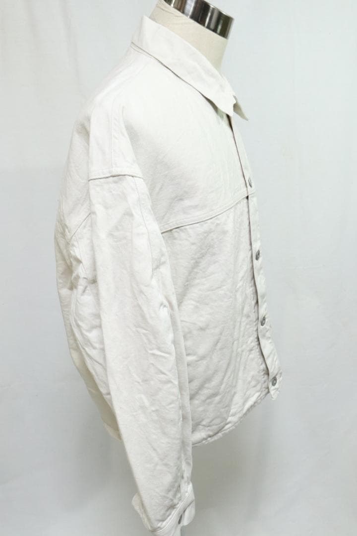 C*M様 KURO クロ コットン オーバースリーブクロスデニムジャケット 1■