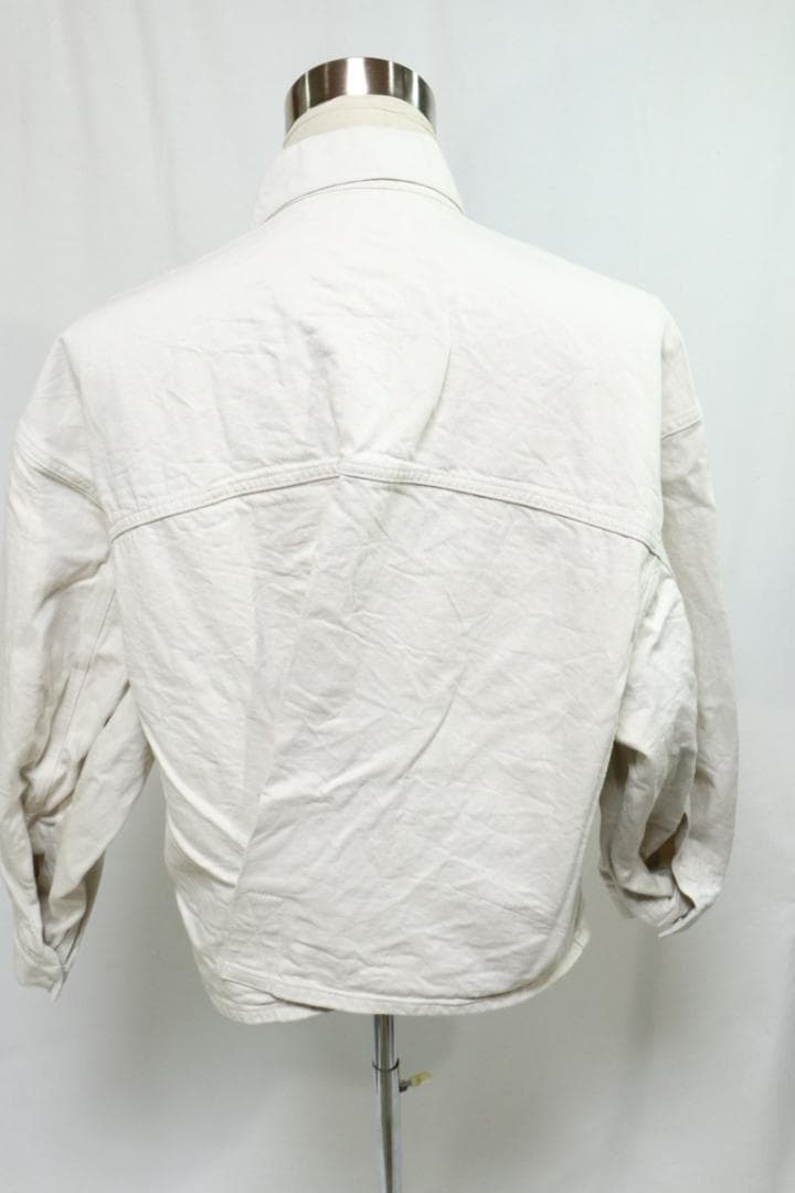 C*M様 KURO クロ コットン オーバースリーブクロスデニムジャケット 1■