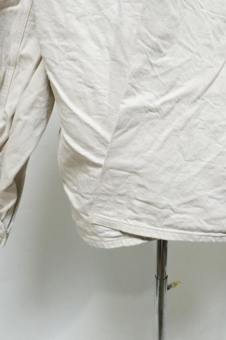 C*M様 KURO クロ コットン オーバースリーブクロスデニムジャケット 1■