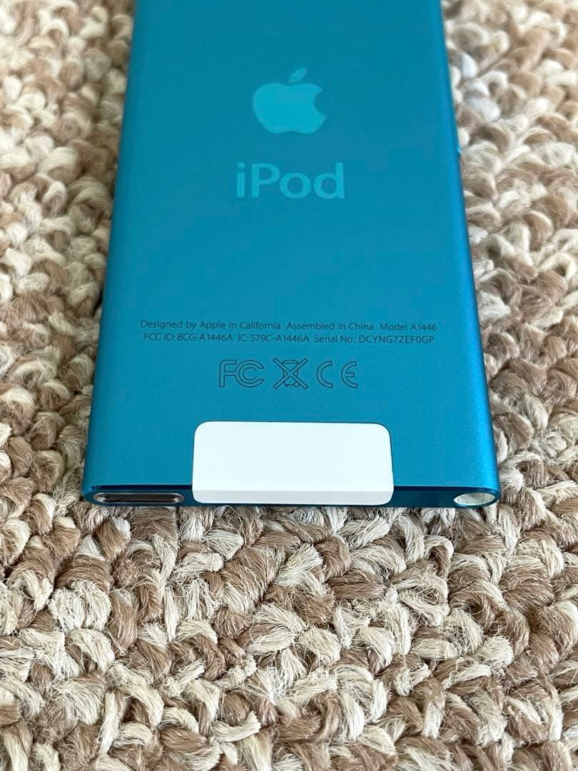 ☆美品 動作確認済 iPod nano 第7世代 ブルー Bluetooth