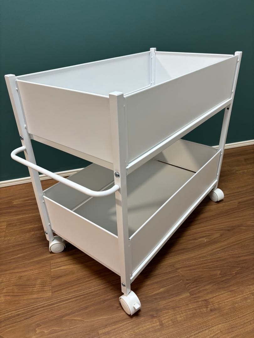 山善　奥行75 高さ64.5 幅38 押入れ 収納ラック キャスター付　2個組