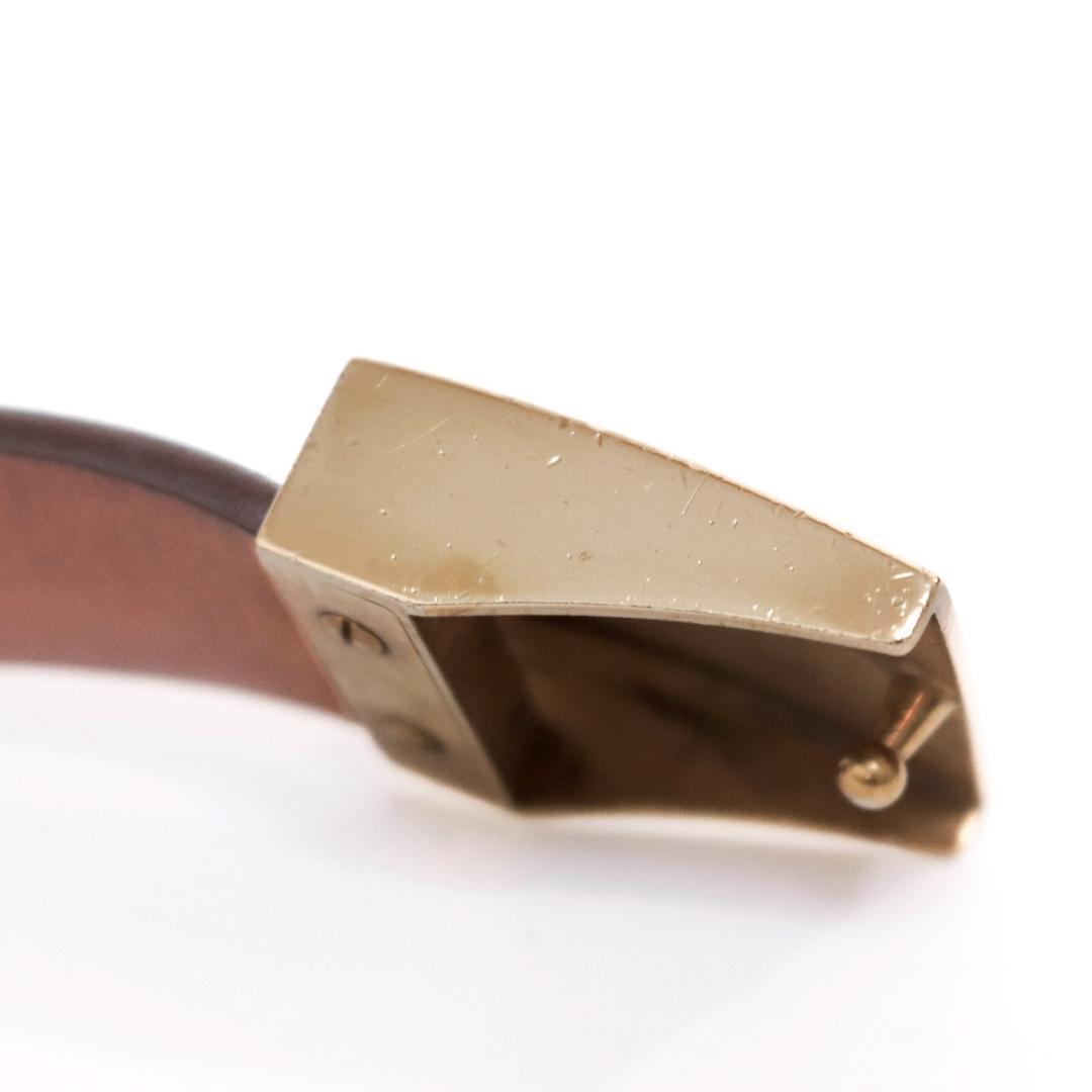 美品 ルイヴィトン ダミエ ベルト 70cm±5 3cm幅　 919