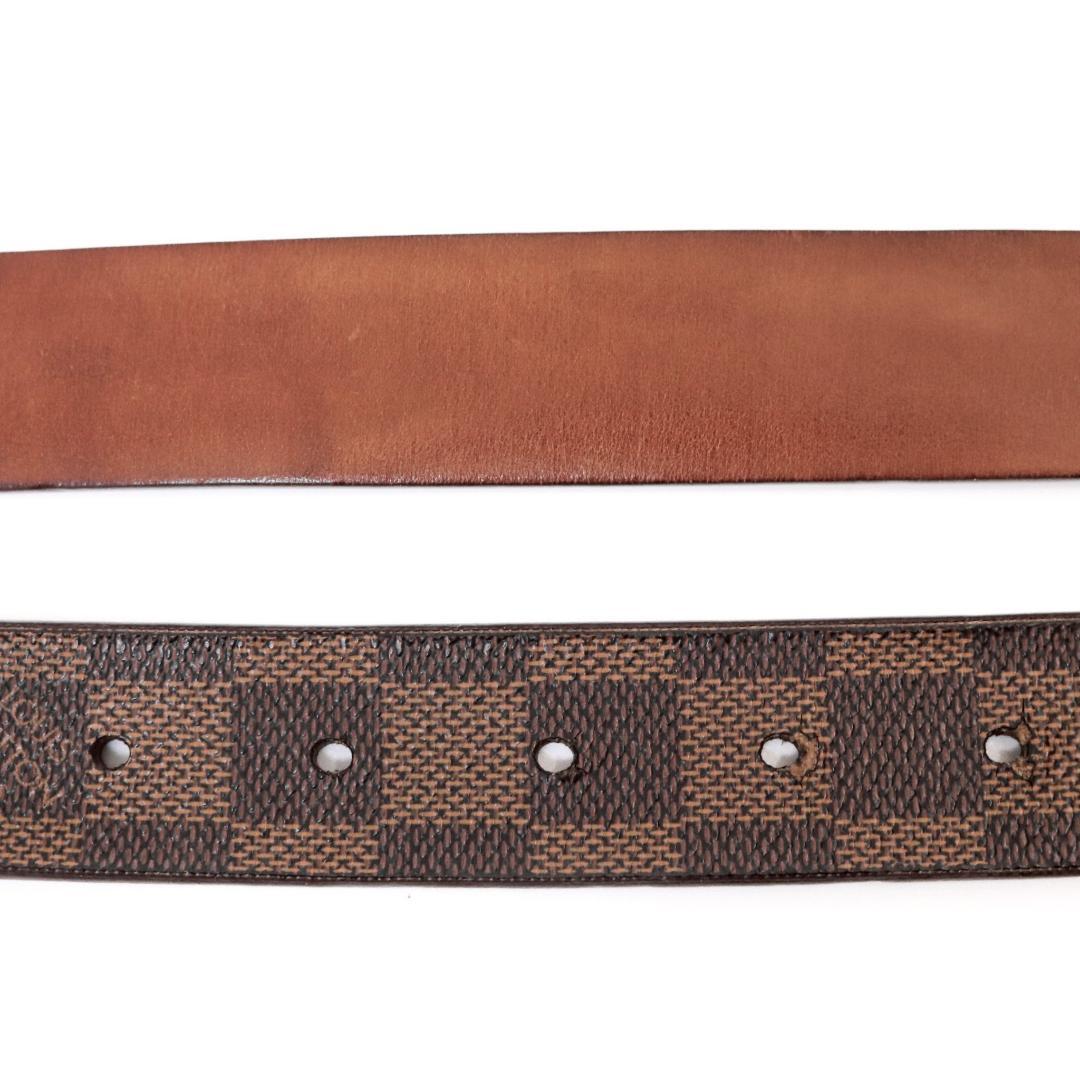 美品 ルイヴィトン ダミエ ベルト 70cm±5 3cm幅　 919