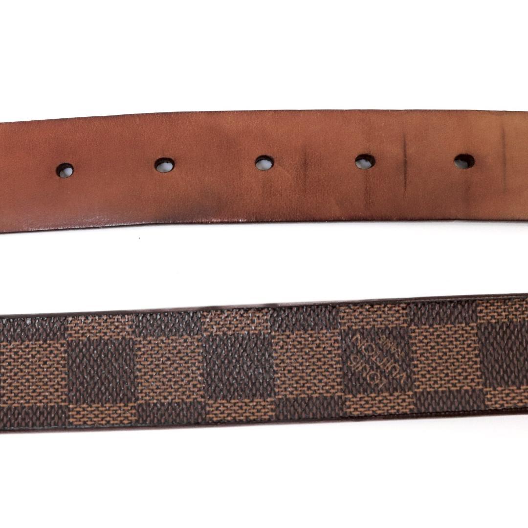 美品 ルイヴィトン ダミエ ベルト 70cm±5 3cm幅　 919