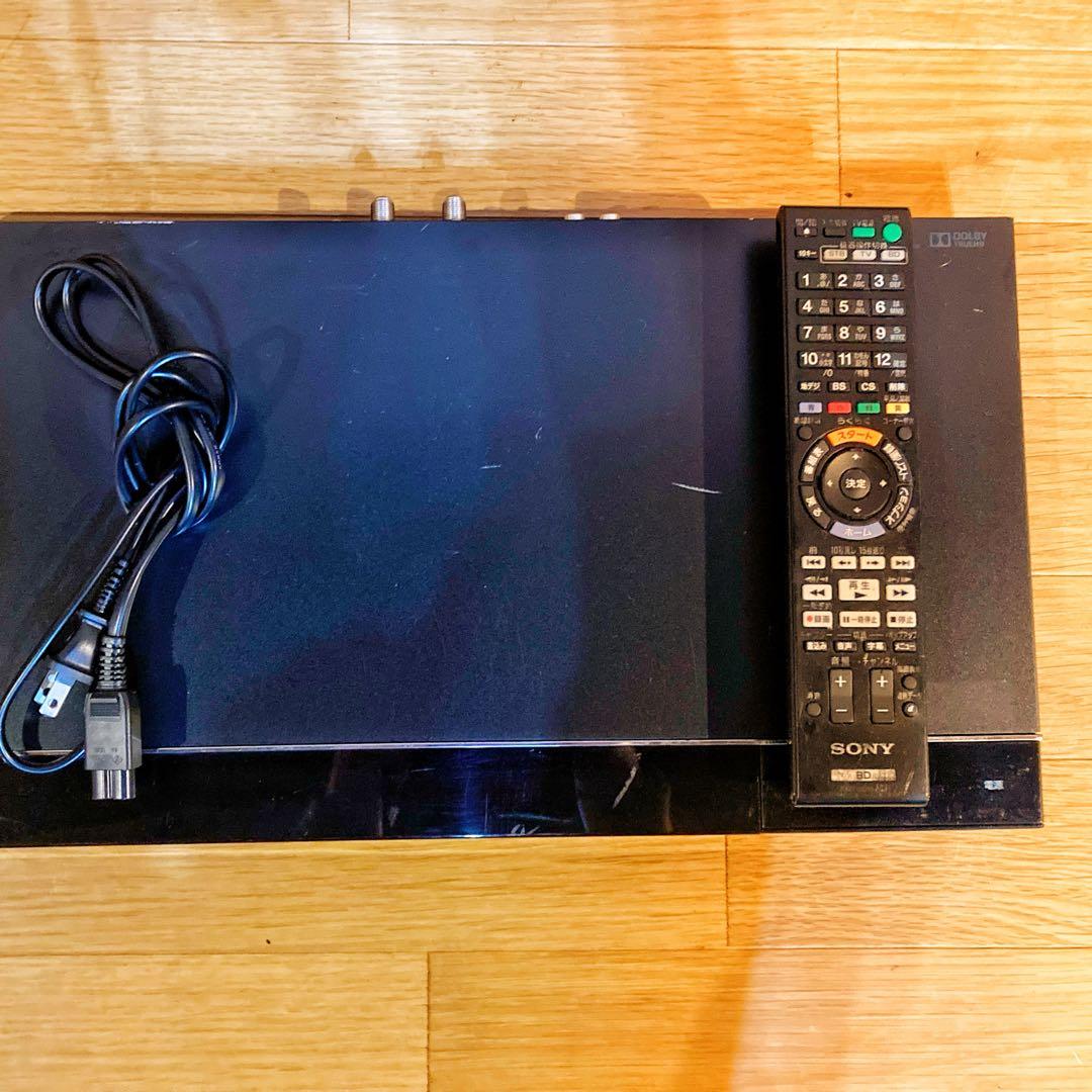 SONY ソニー　ブルーレイレコーダー HDD 1TB２チューナー 2番組同時録