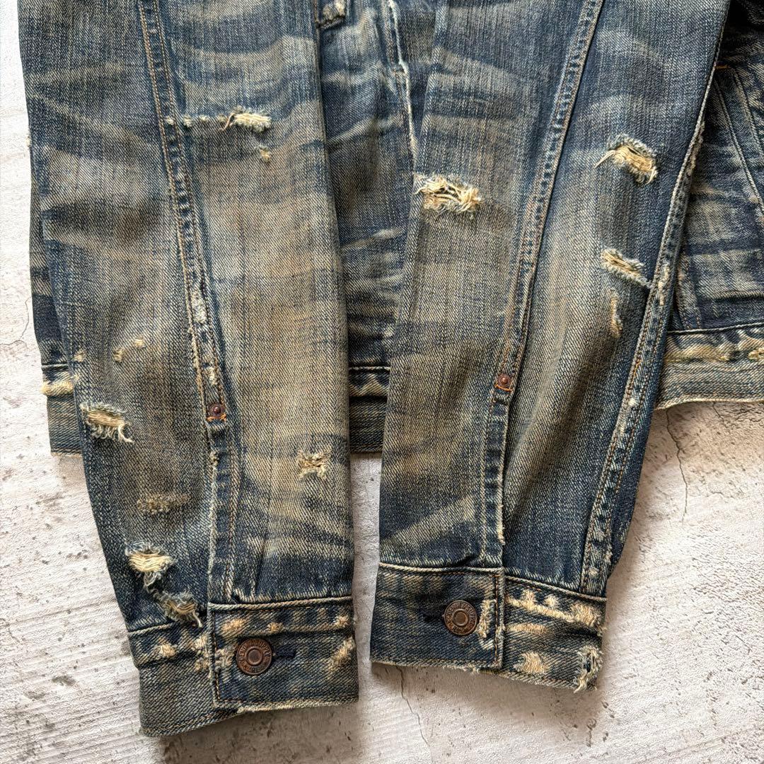 DENIM & SUPPLY デニムジャケット アートピース　サイズL
