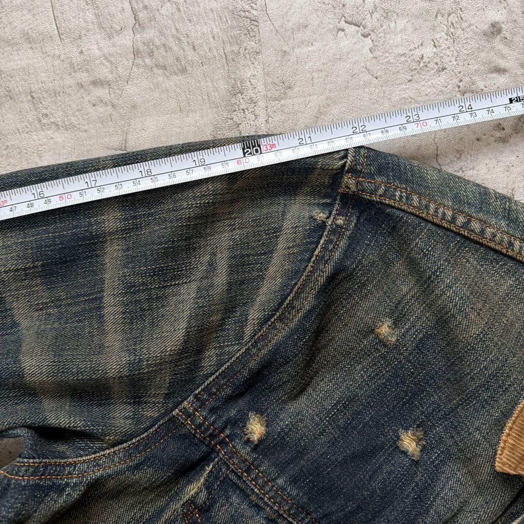 DENIM & SUPPLY デニムジャケット アートピース　サイズL