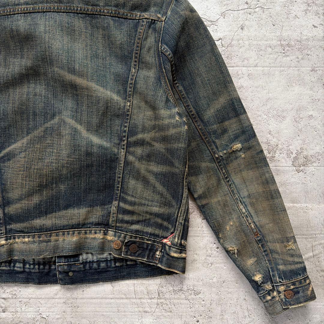 DENIM & SUPPLY デニムジャケット アートピース　サイズL