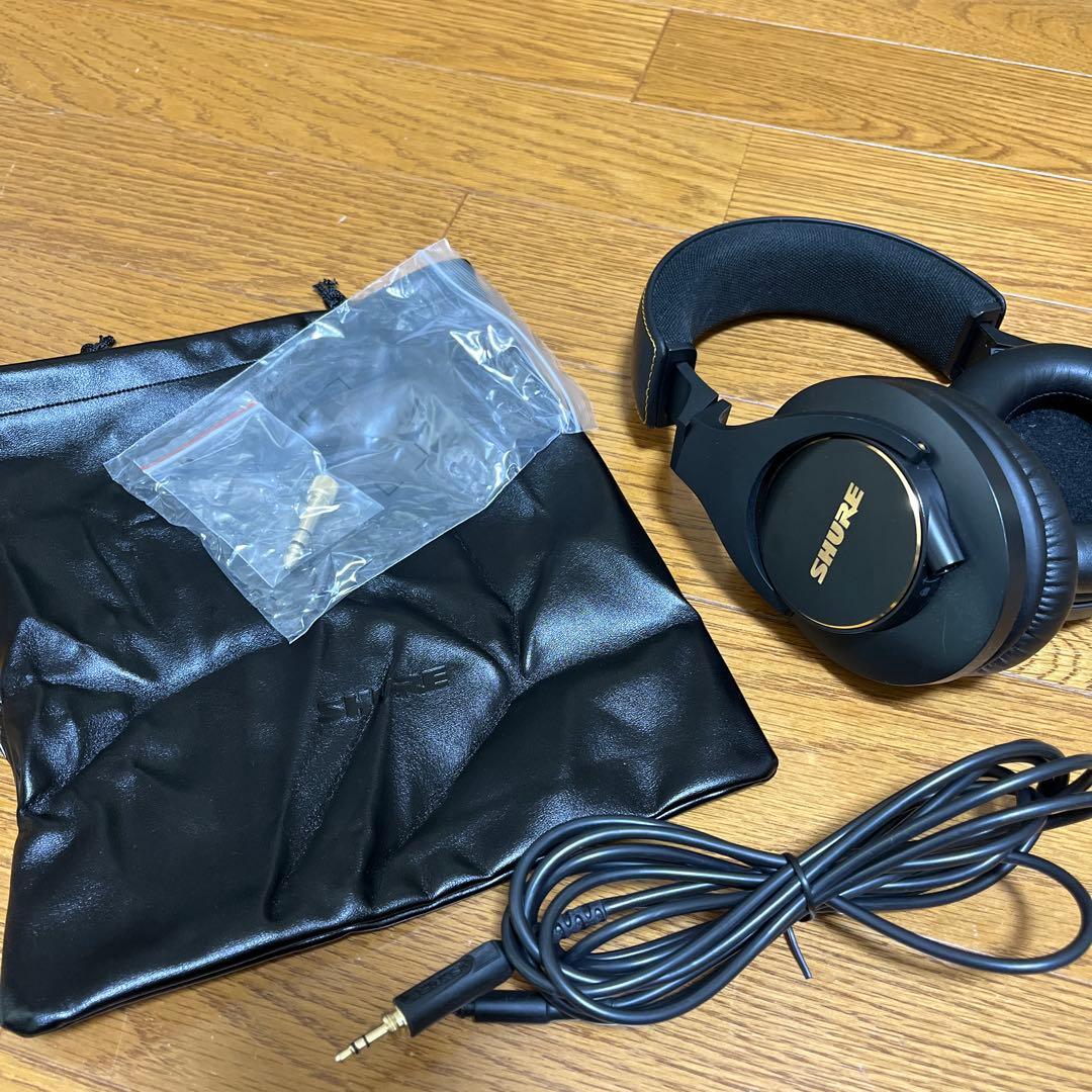 SHURE SRH840A有線ヘッドセット ブラック