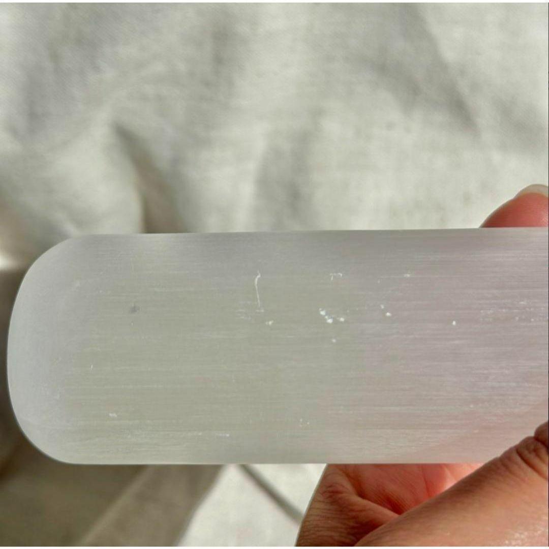 【セレナイト】ブレスレット ホルダー 数珠 ビーズ パワーストーン 浄化