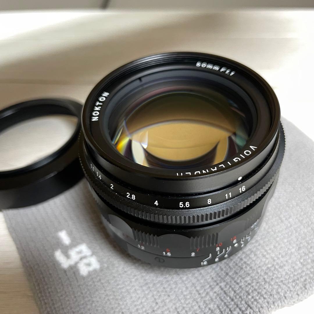 VoightLander 単焦点レンズ NOKTON 50mm F1.1
