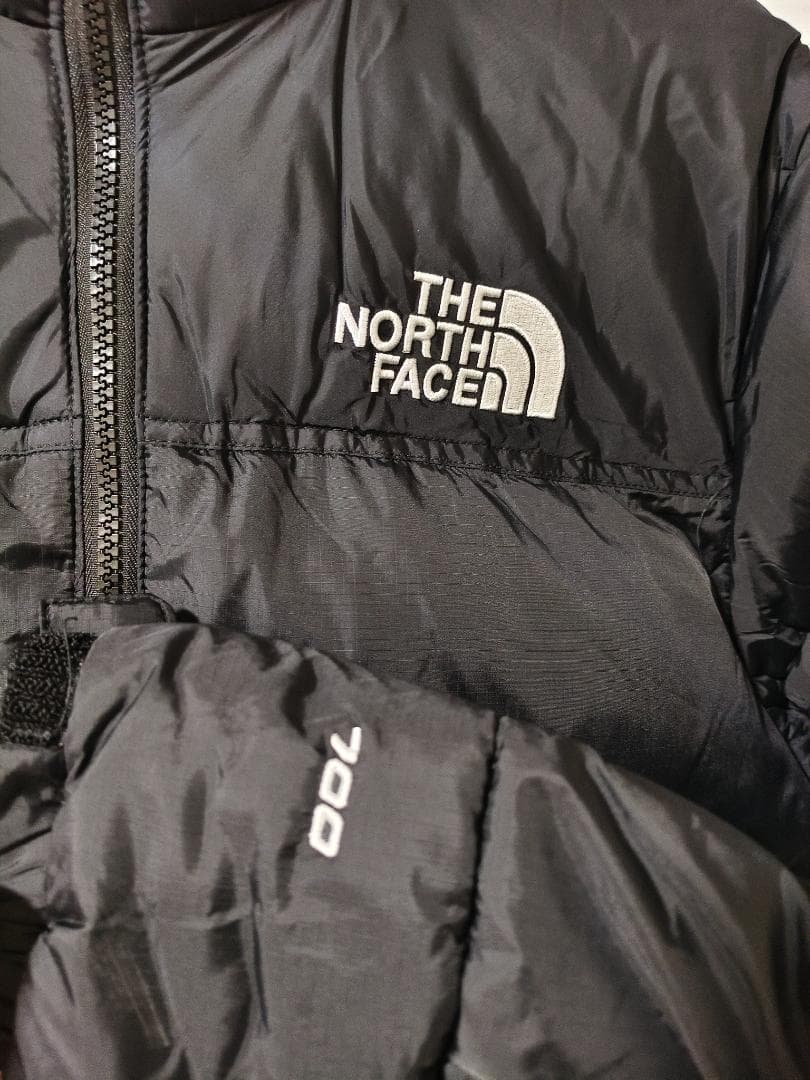 THE NORTH FACE ダウンジャケット 700 ブラック XL