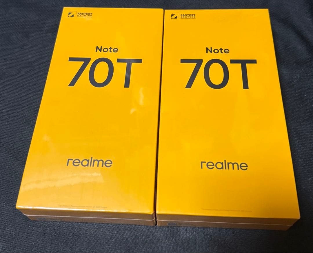 realme Note 70T 4GB＋256GB 2台